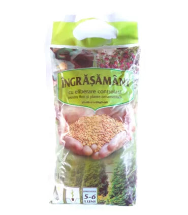 Osmocote 5-6 luni 15+09+11+2Mgo+ME Ingrasamant profesional by Gradina Noastra