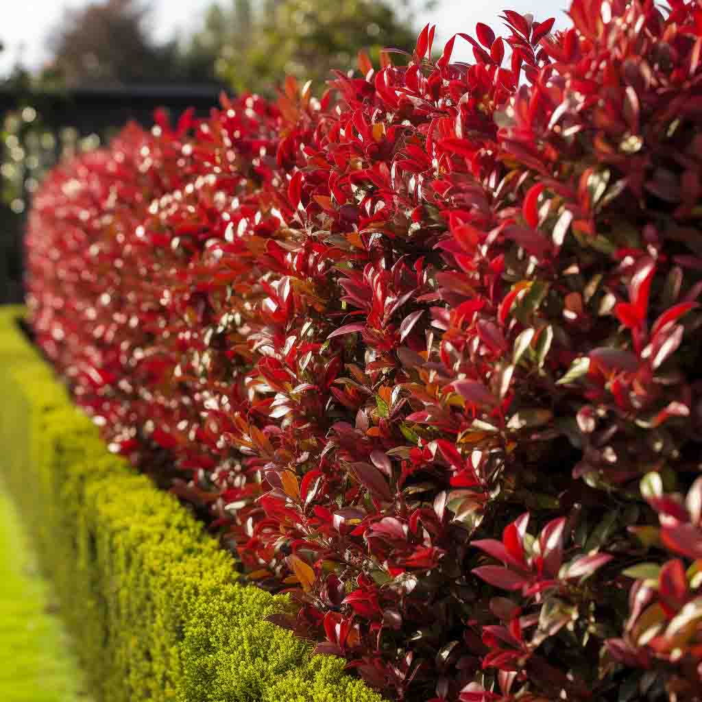Photinia "Carre Rouge" gard viu / Photinia x fraseri "Carre Rouge"/